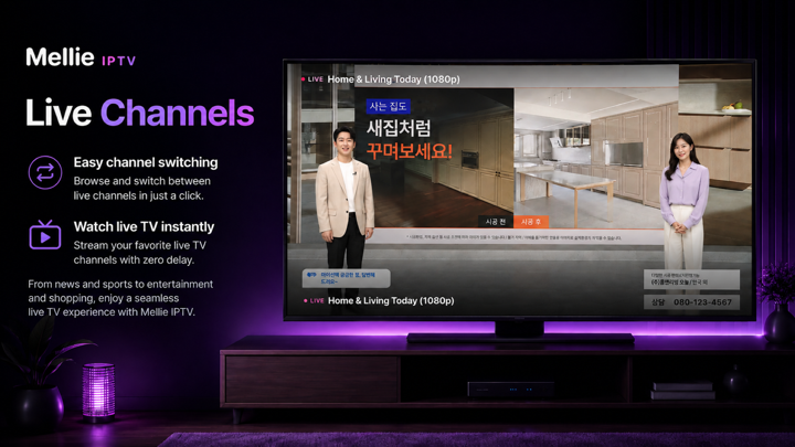 Mellie IPTV — Apple TV